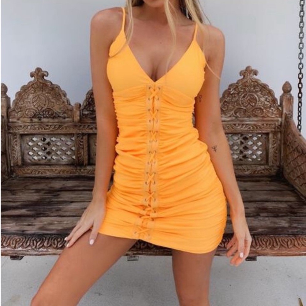 Tigermist | Orange Dress